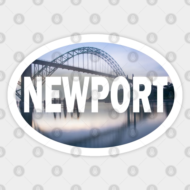 Newport Oregon Sticker by stermitkermit